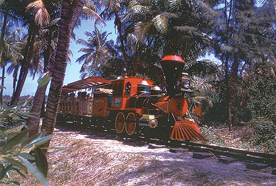 Key Biscayne
                      Crandon Park Zoo Train 1960s