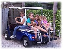 Golf cart community, Key Biscayne