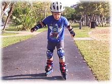 Recreation, rollerblading on Key Biscayne