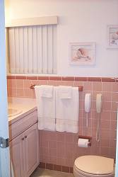 Bathroom of vacation rental accommodation